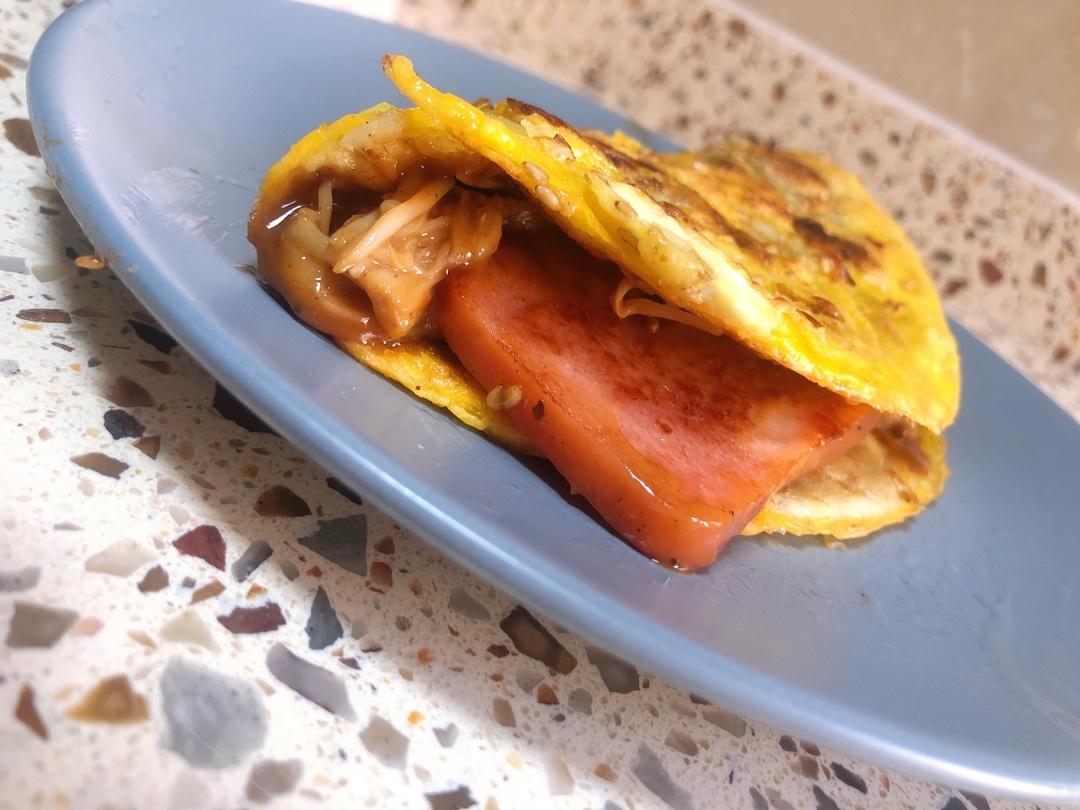 天津卫的早餐～煎饼果子