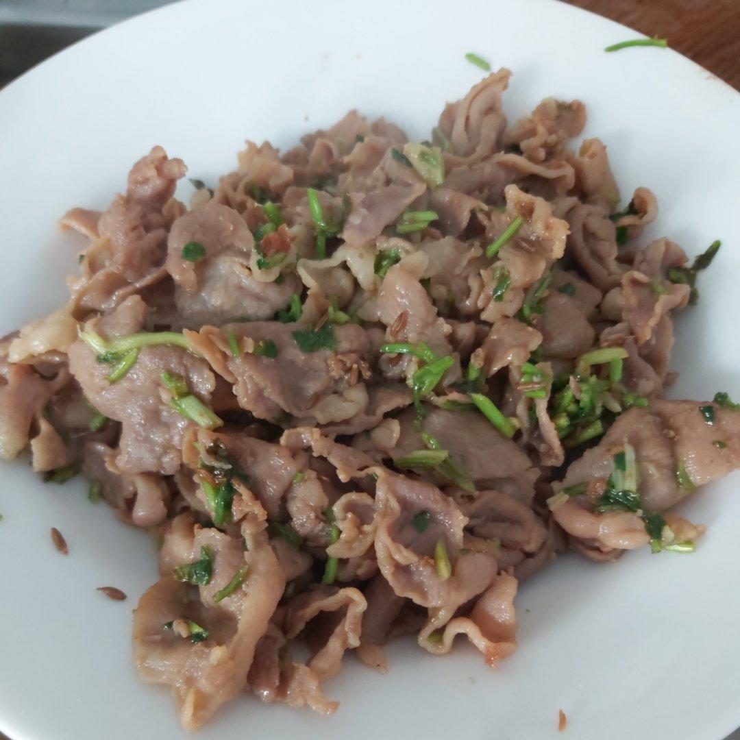 10分钟做好孜然羊肉卷