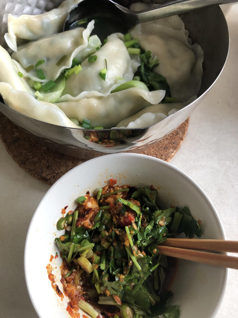 猪肉虾仁香菇玉米馅饺子