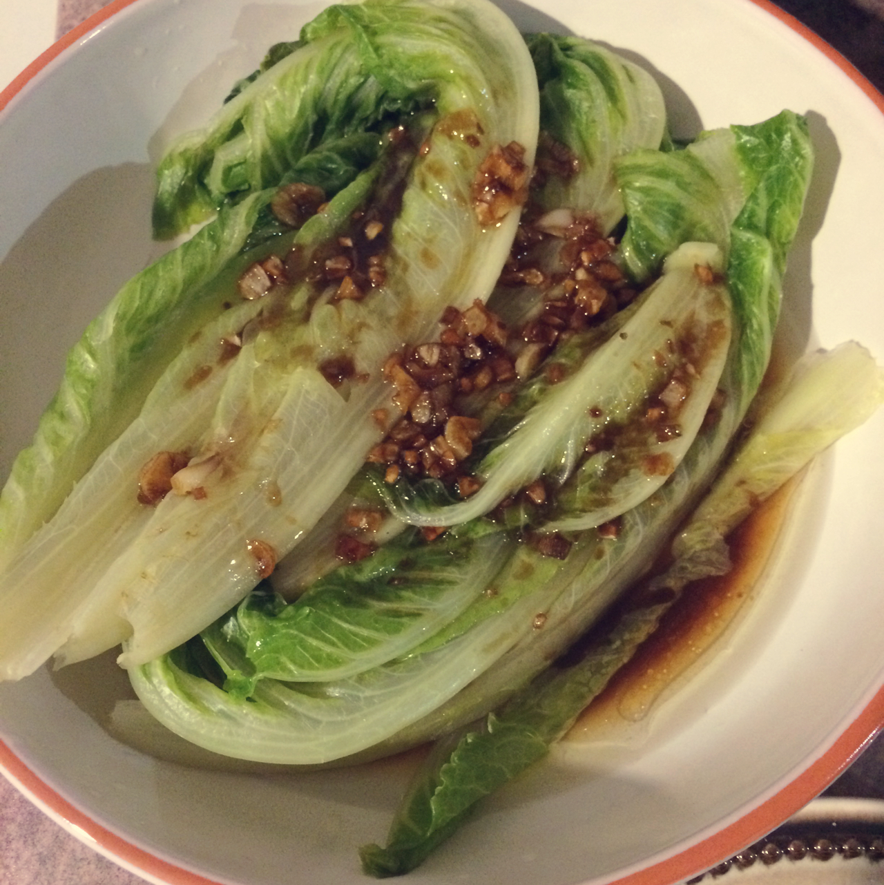 家常菜 蚝油生菜