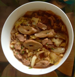 小虹-2做的水煮素肠