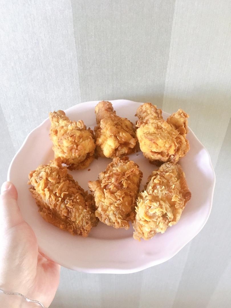 麦当劳肯德基版本炸鸡翅