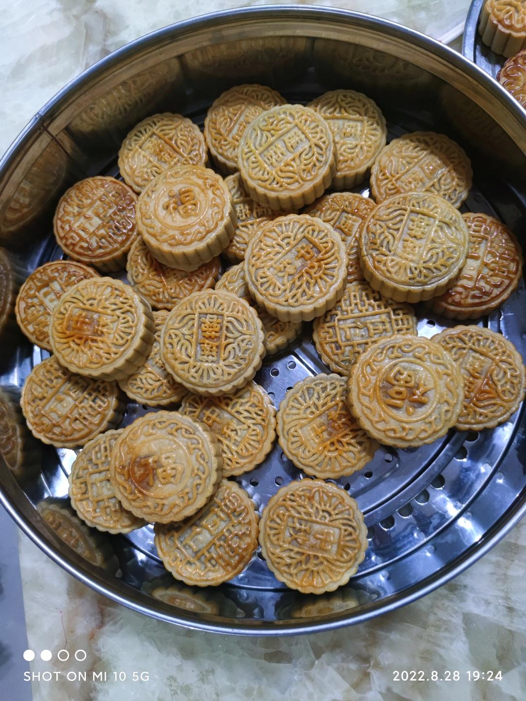 【终极版广式月饼配方】表皮油亮的秘诀！