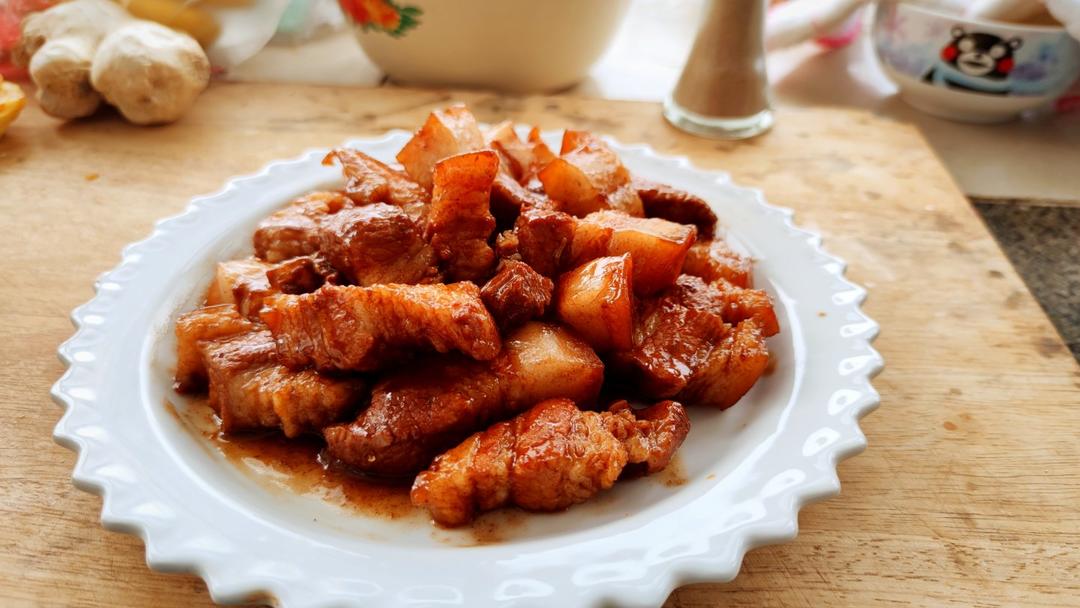 不焯水不放油的家常红烧肉