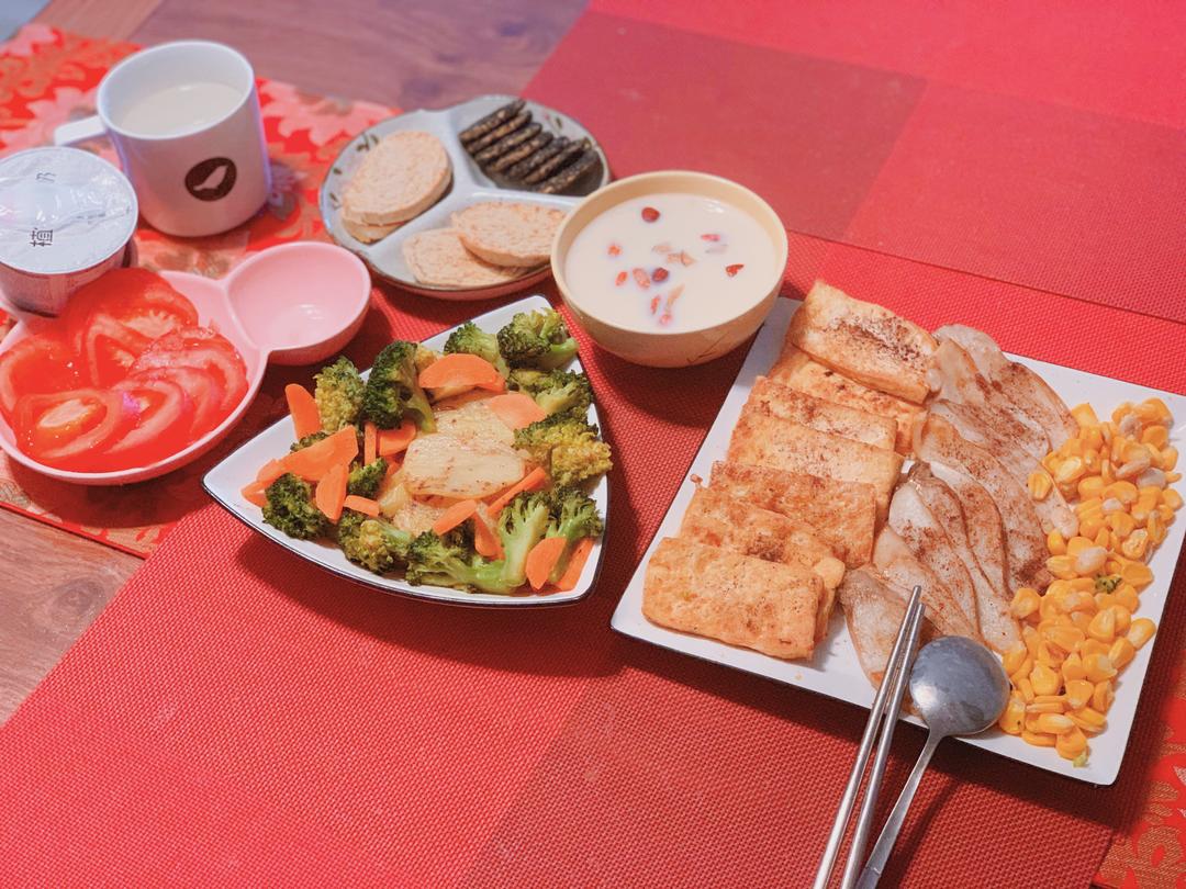 早餐时间🥗的做法