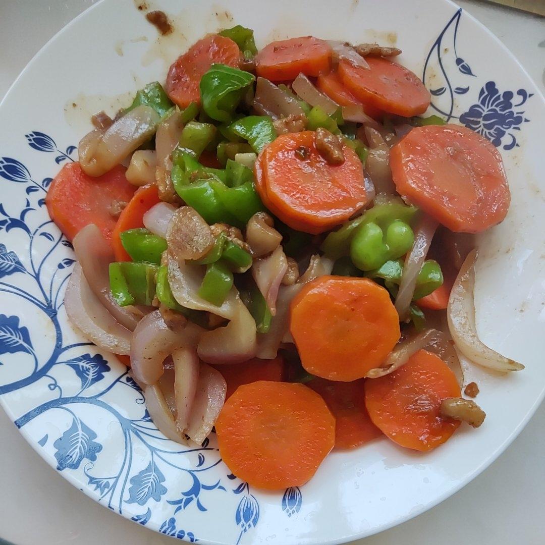 胡萝卜炒肉