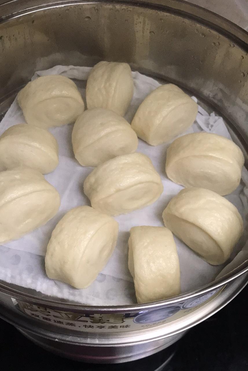 高筋面粉也能做出松软白馒头（酵头法）