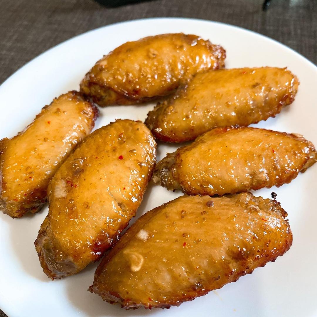 秒杀外面轻食店的所有鸡翅 吃了一次就彻底爱上(空气炸锅版)