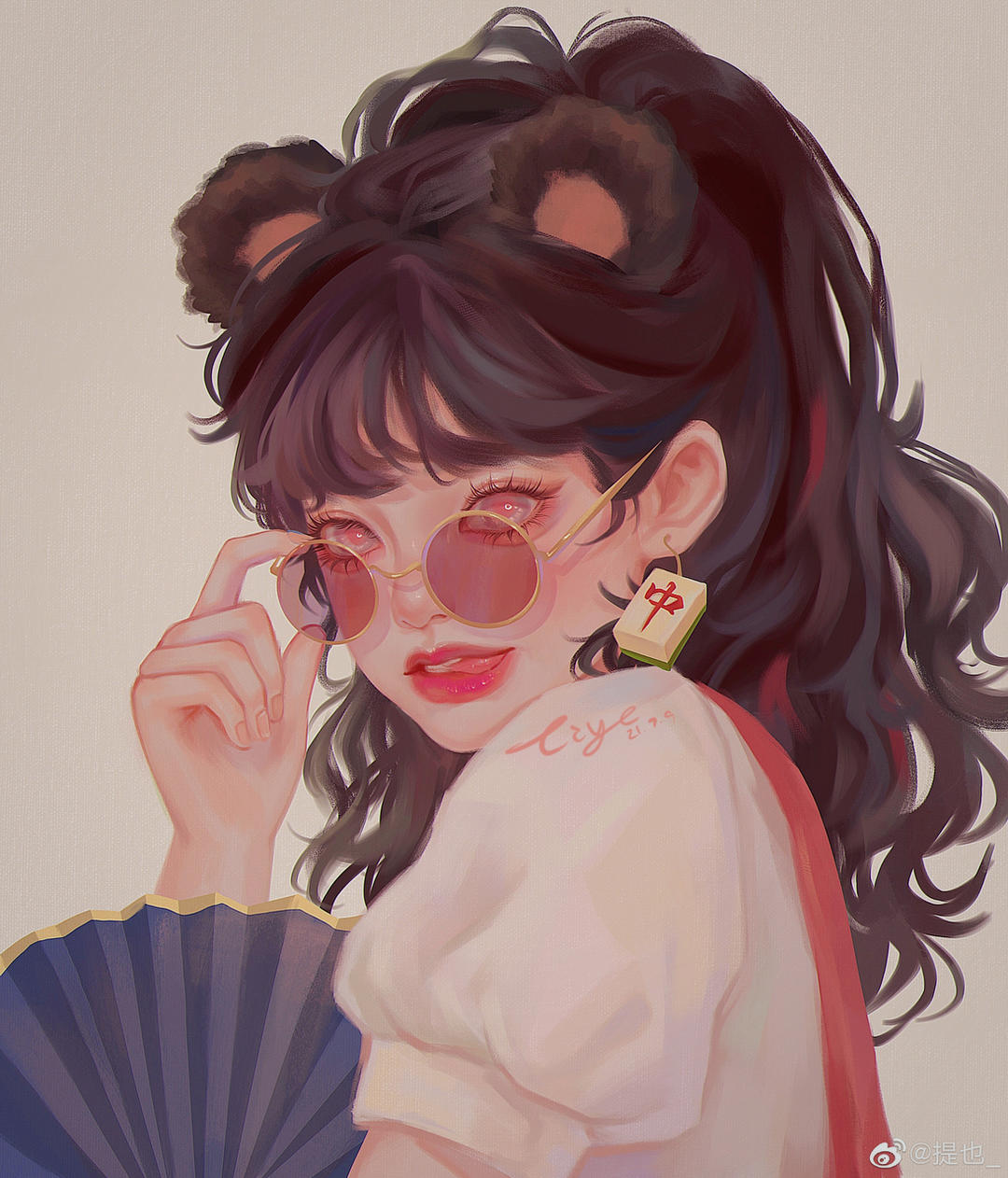 别过虎牙的微笑