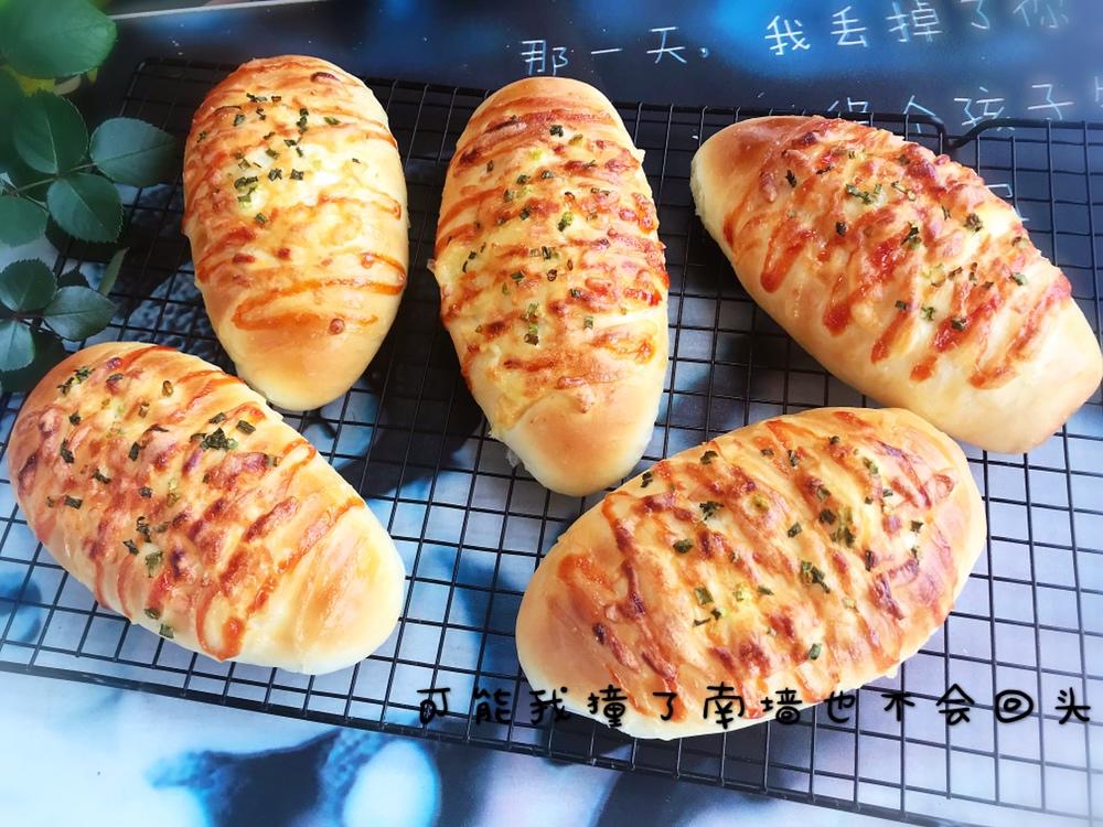 葱香芝士肉松包