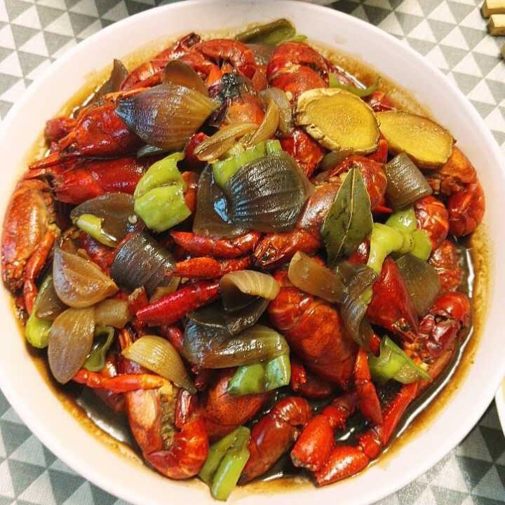 糖醋微辣小龙虾