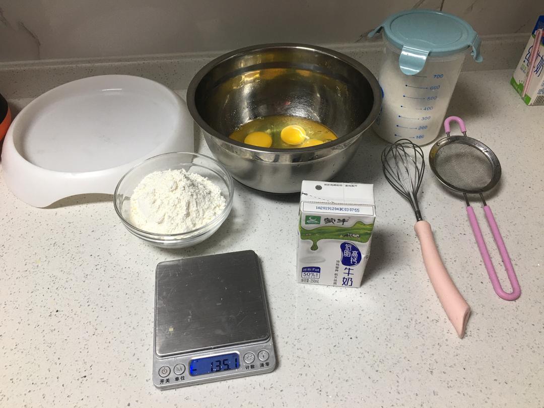 纯奶手撕吐司的做法 步骤1