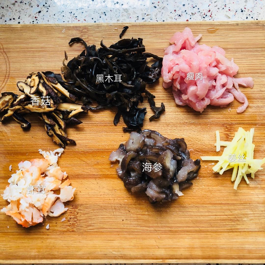 豆腐菌菇海参汤