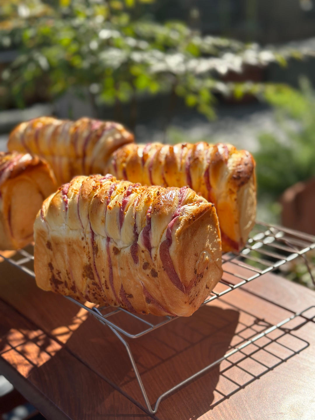 芋泥咸蛋黄小吐司