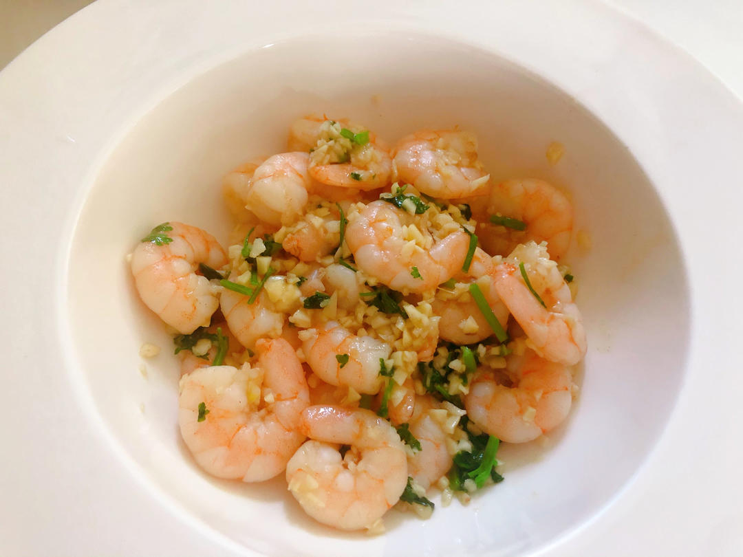 蒜香黄油虾『蒜香虾仁』炒虾仁  生酮