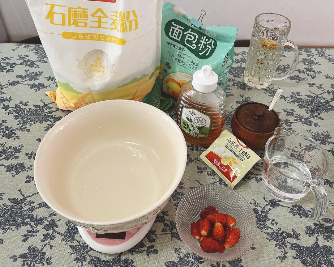 纯奶手撕吐司的做法 步骤1