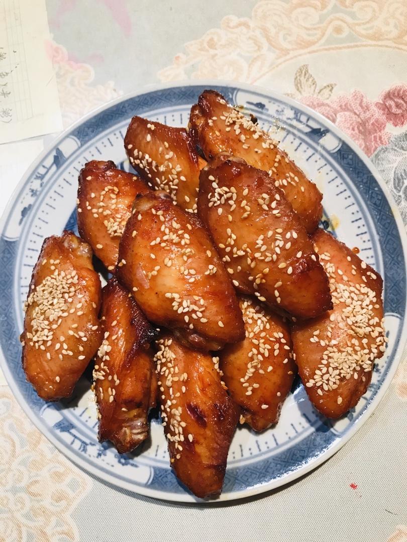 蜜汁迷迭香烤鸡翅