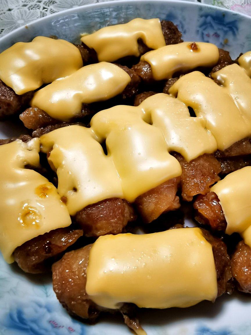 爆浆芝士肥牛豆腐卷