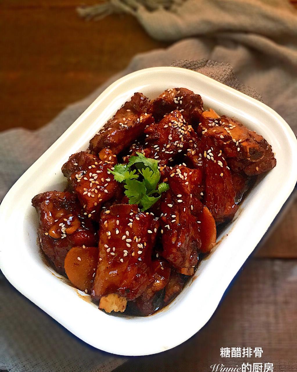 winniewu做的糖醋排骨