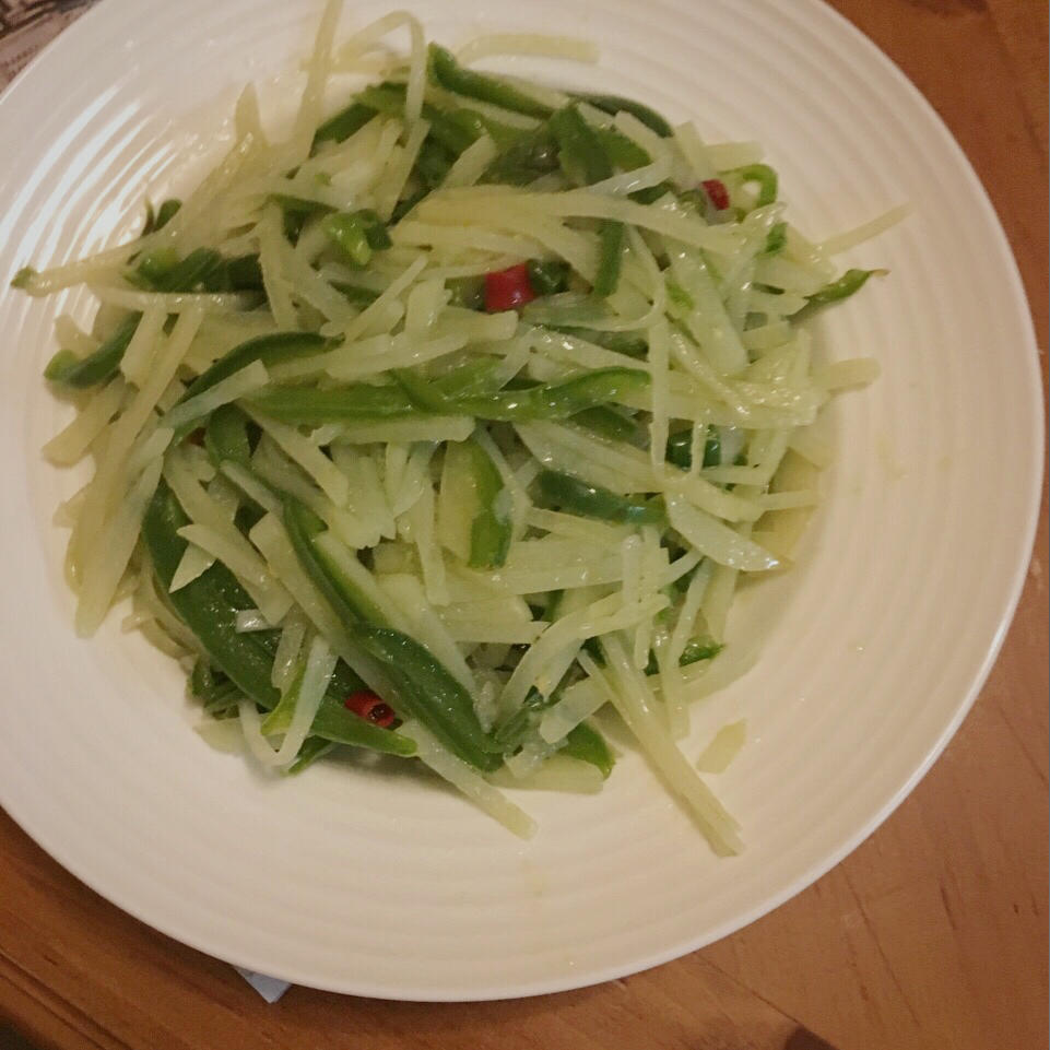 青椒土豆丝