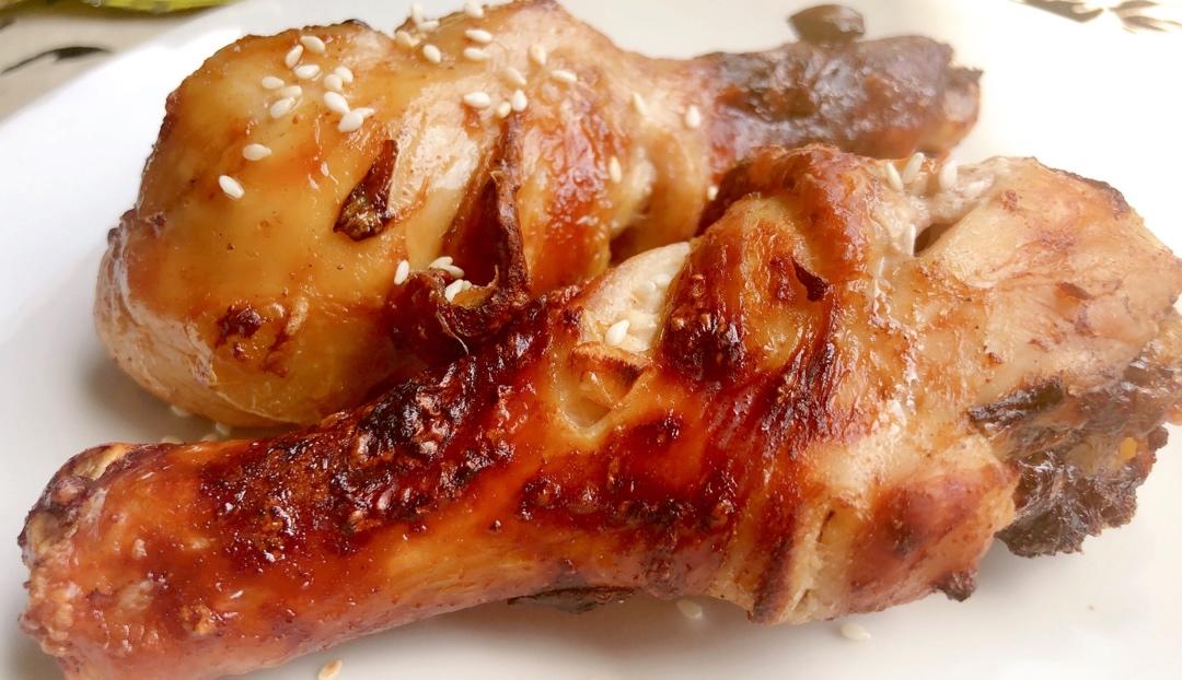 黄金脆皮炸鸡腿（空气炸锅版）“咔吃～唔～”