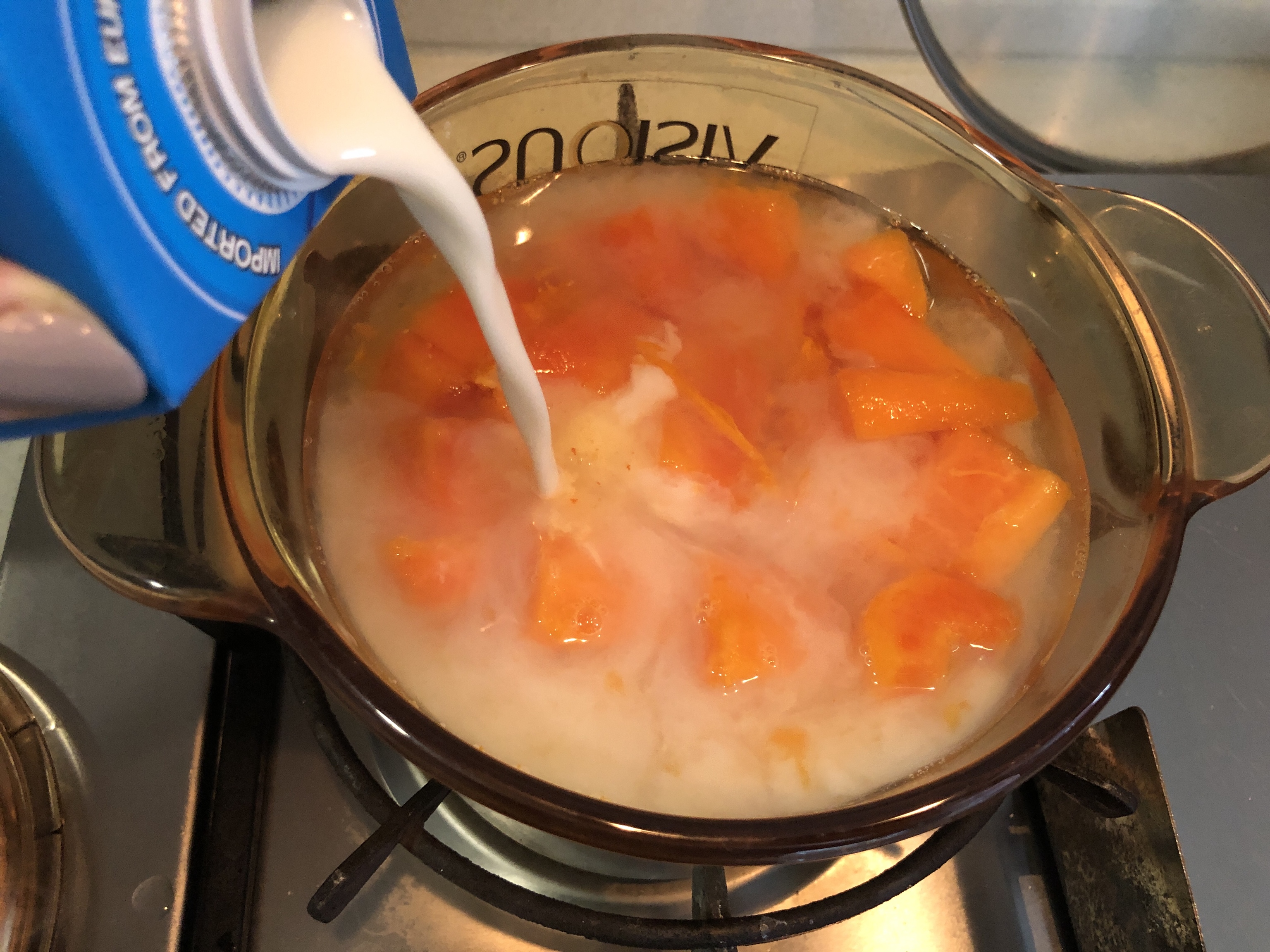 木瓜椰奶冻低脂版的做法 步骤2