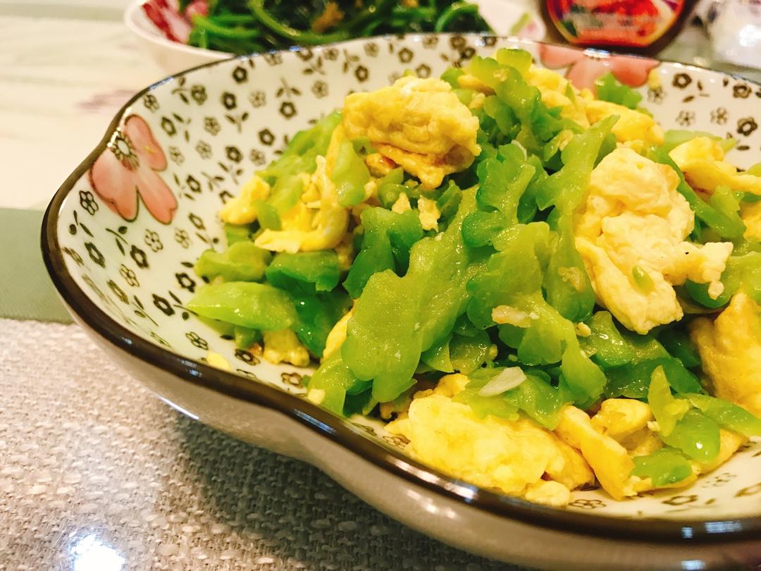 苦瓜炒蛋