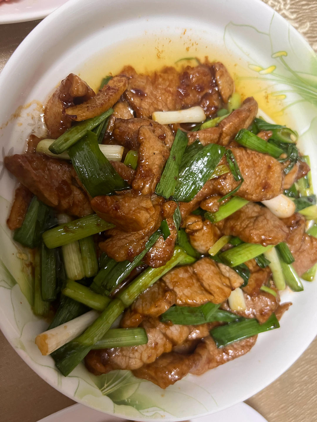 蒜苗炝炒嫩肉片（零基础炒好一道超爱的下饭菜）