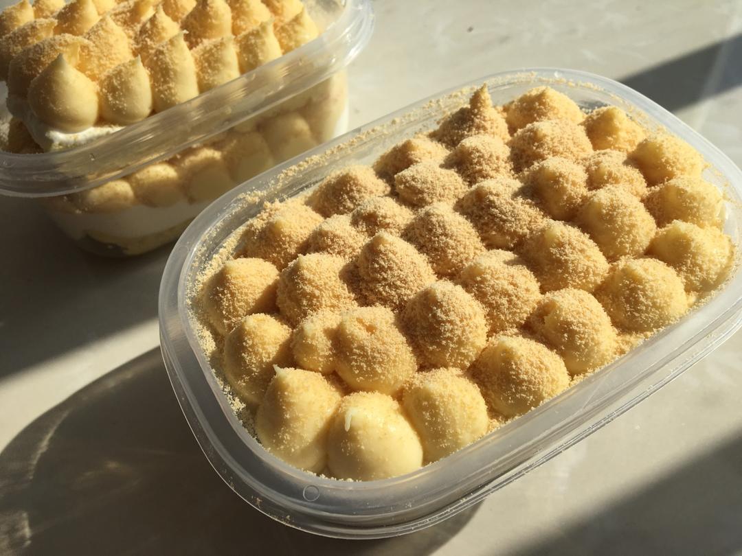 日式豆乳盒子蛋糕