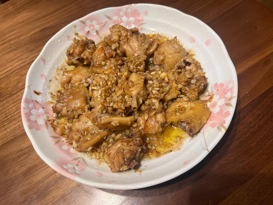 蒜香鸡翅｜孩子们的最爱