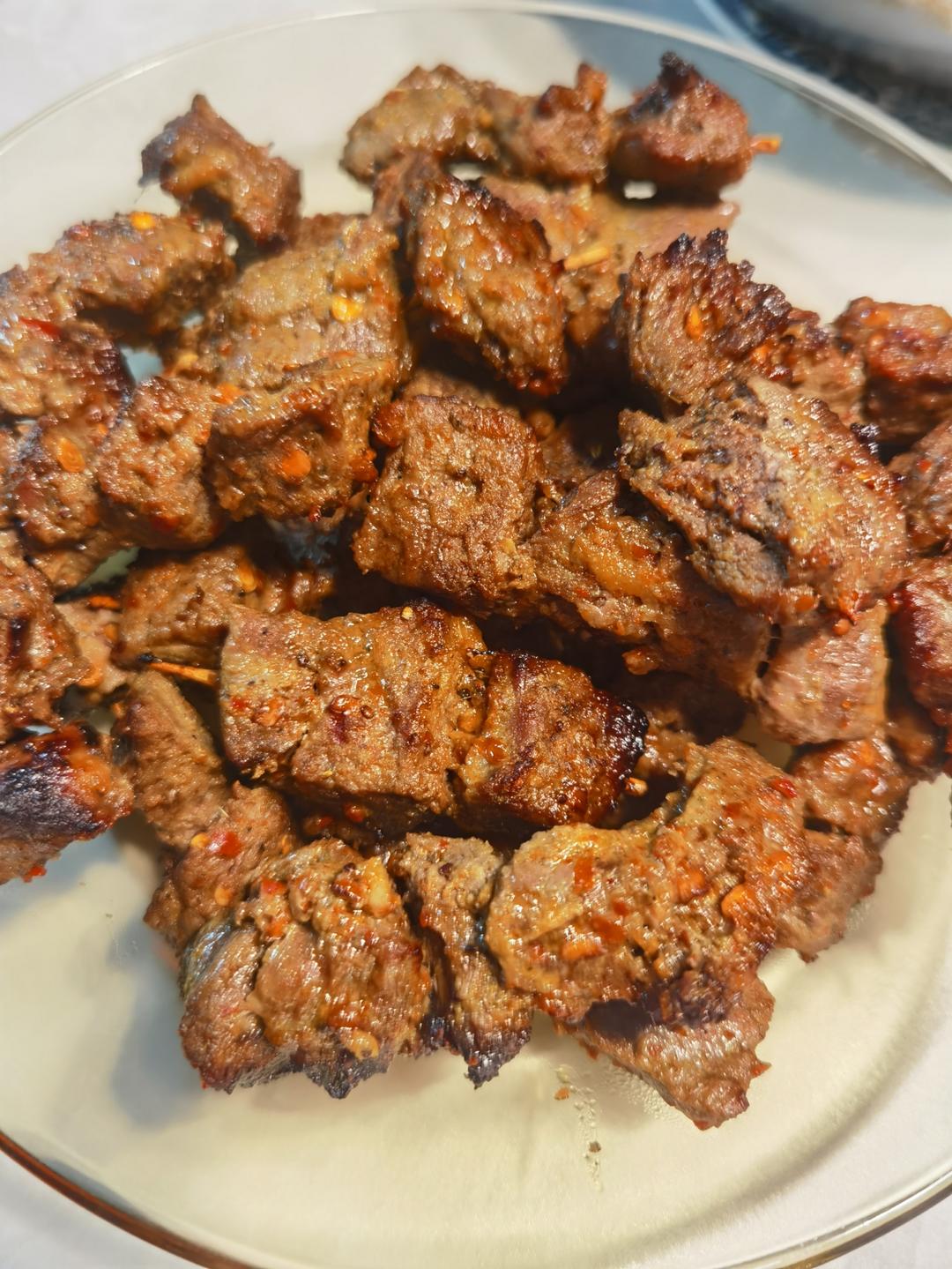 空气炸锅版烤牛肉粒