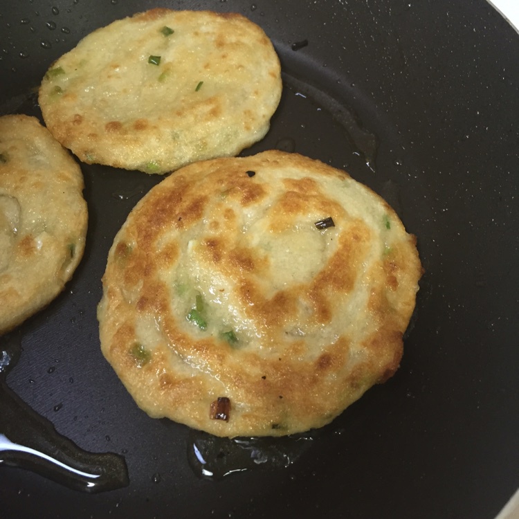 家常葱油饼