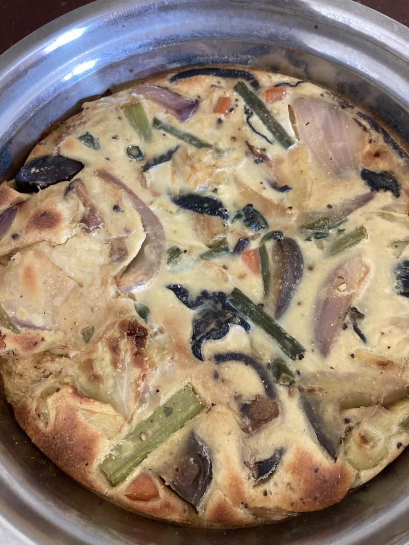 菠菜口蘑烤松饼【美味减脂餐】【北鼎烤箱食谱】
