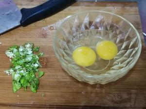 青椒煎蛋的做法 步骤1