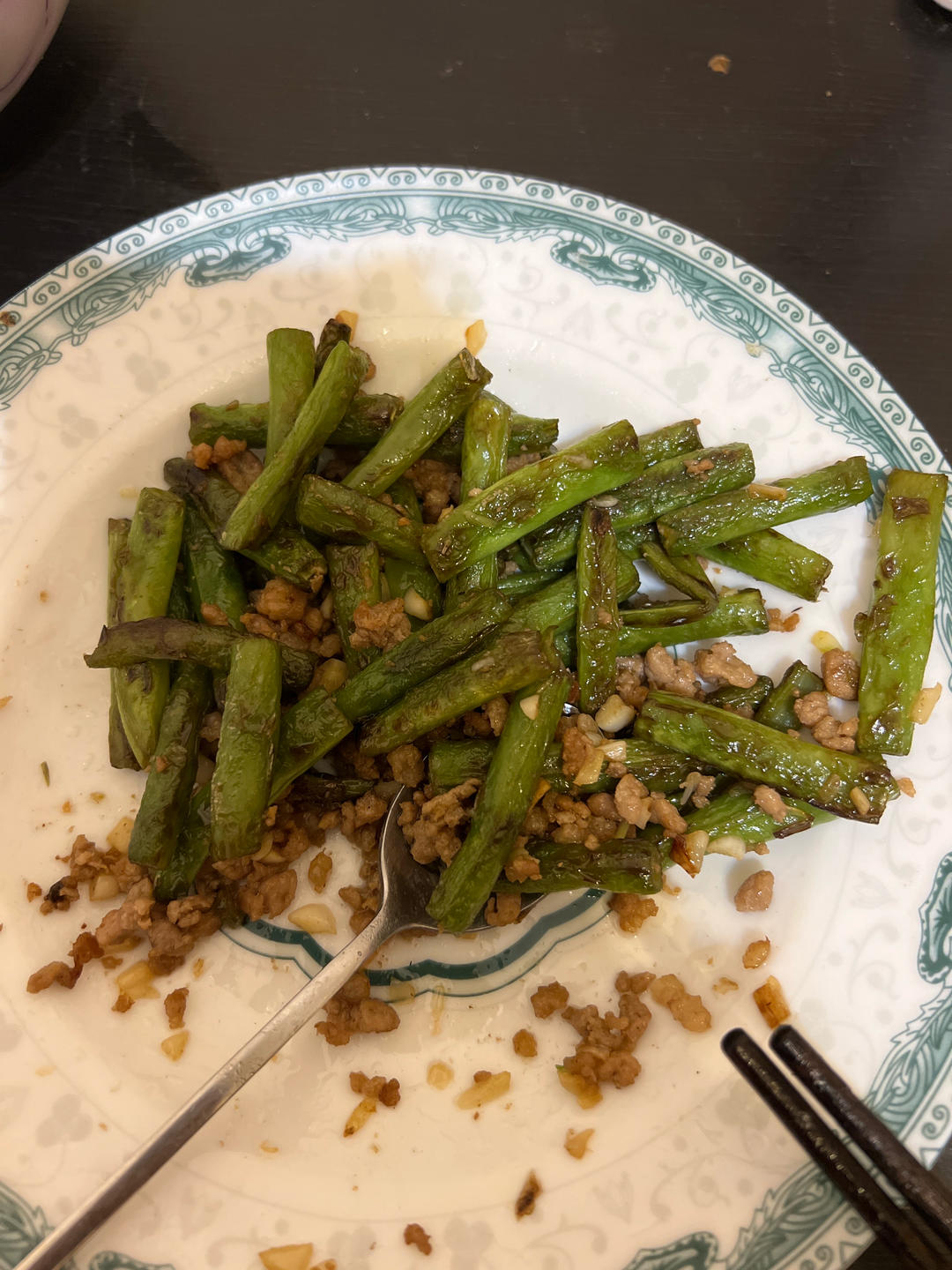 家庭版干煸豆角