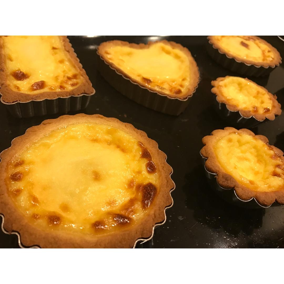 【视频食谱】不用开酥的曲奇蛋挞