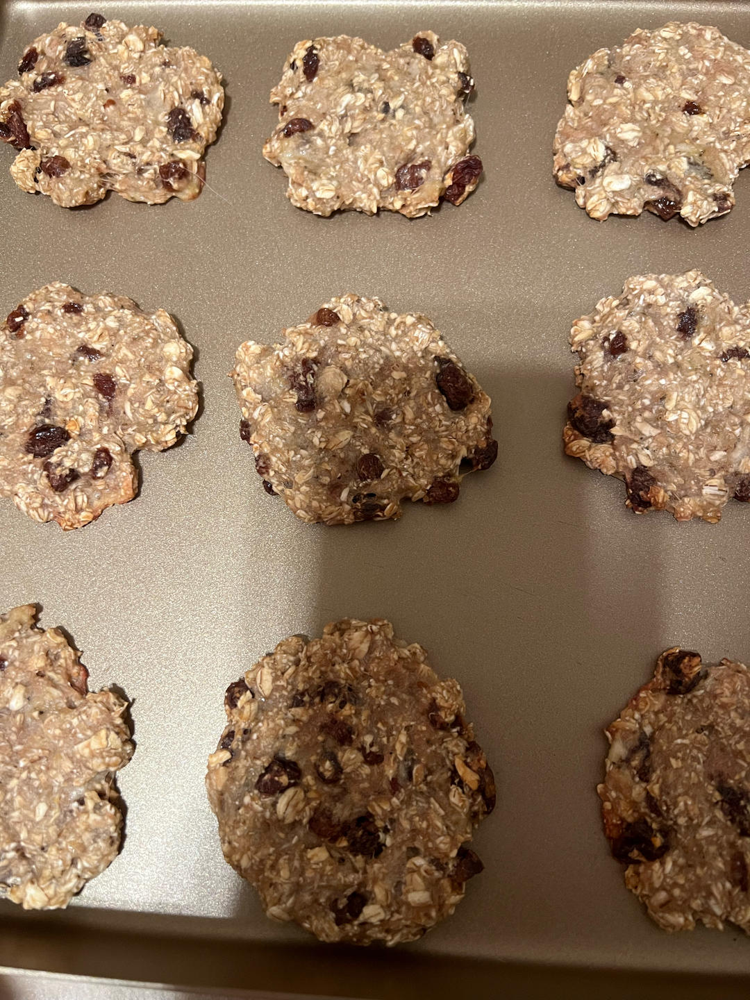 无油无糖，低脂饱腹，香蕉燕麦饼