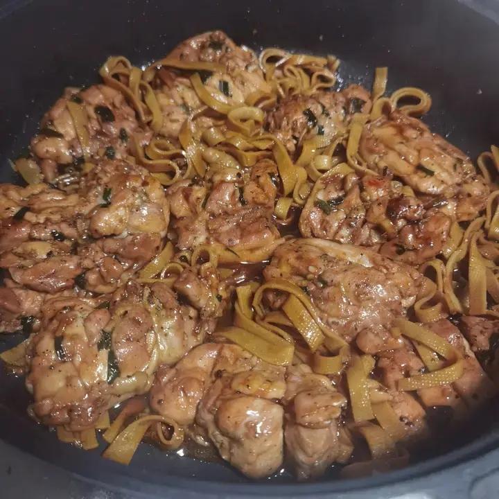 不放一滴油的照烧鸡腿饭
