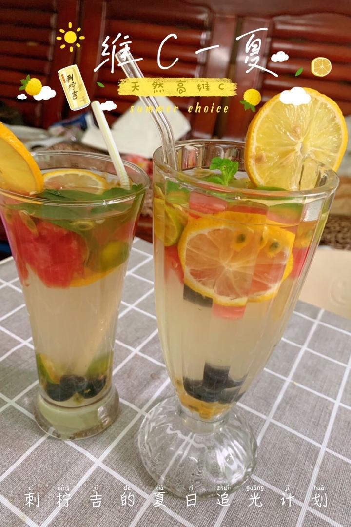 一眼就爱上的高颜值水果茶