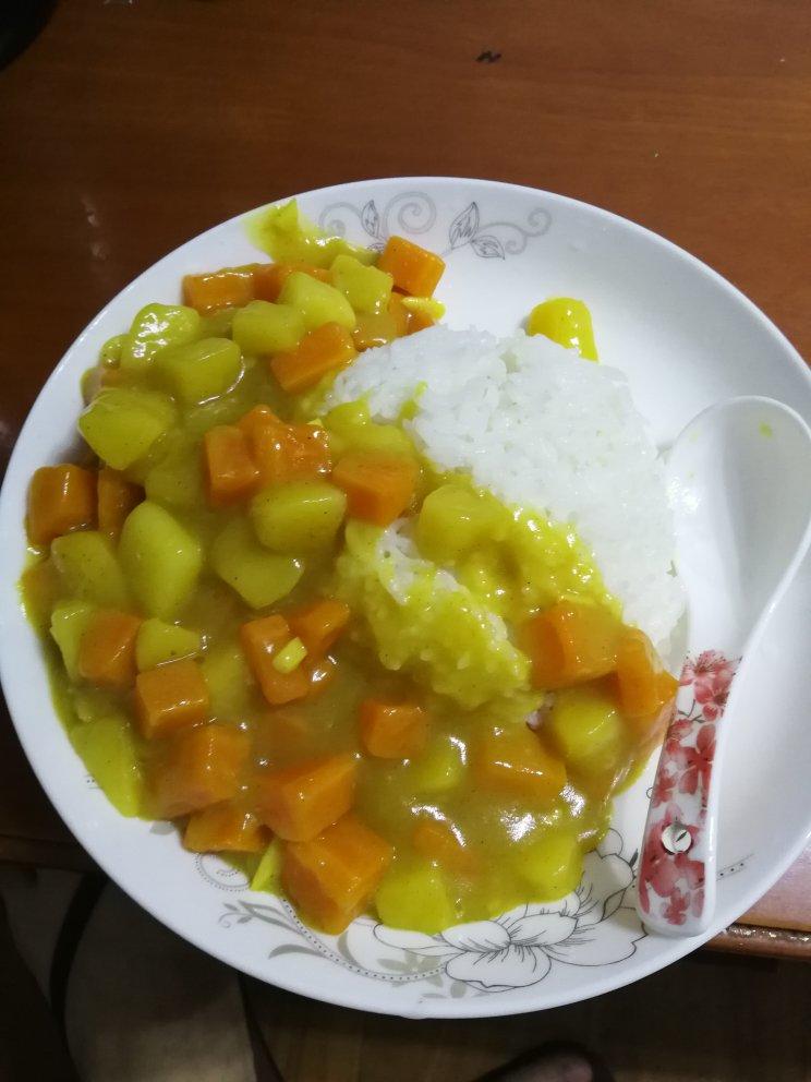 咖喱土豆饭