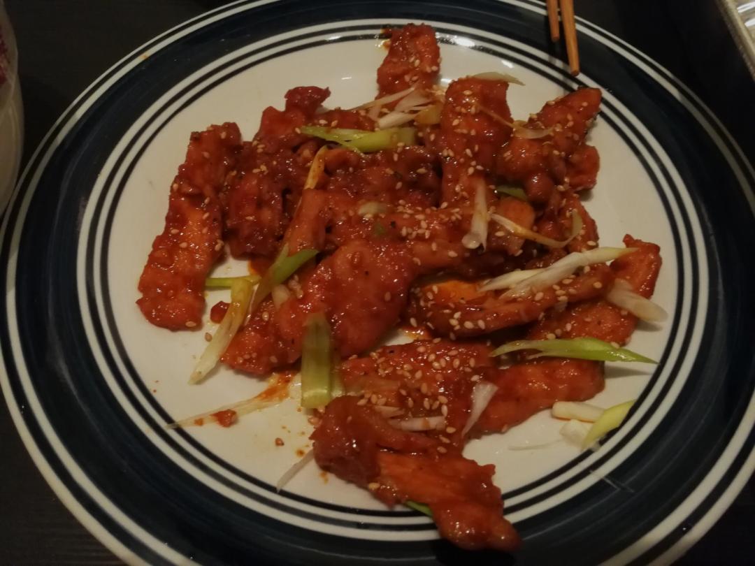 韩式辣炒猪肉（拌饭）