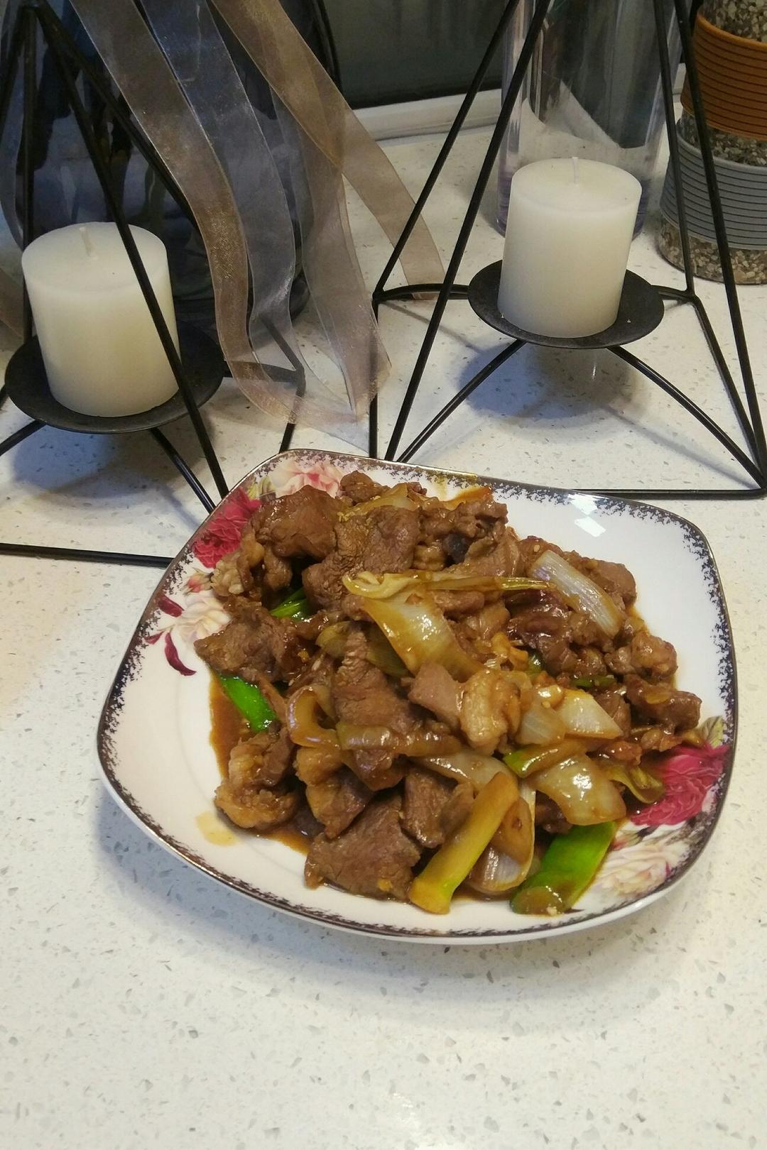 葱爆羊肉