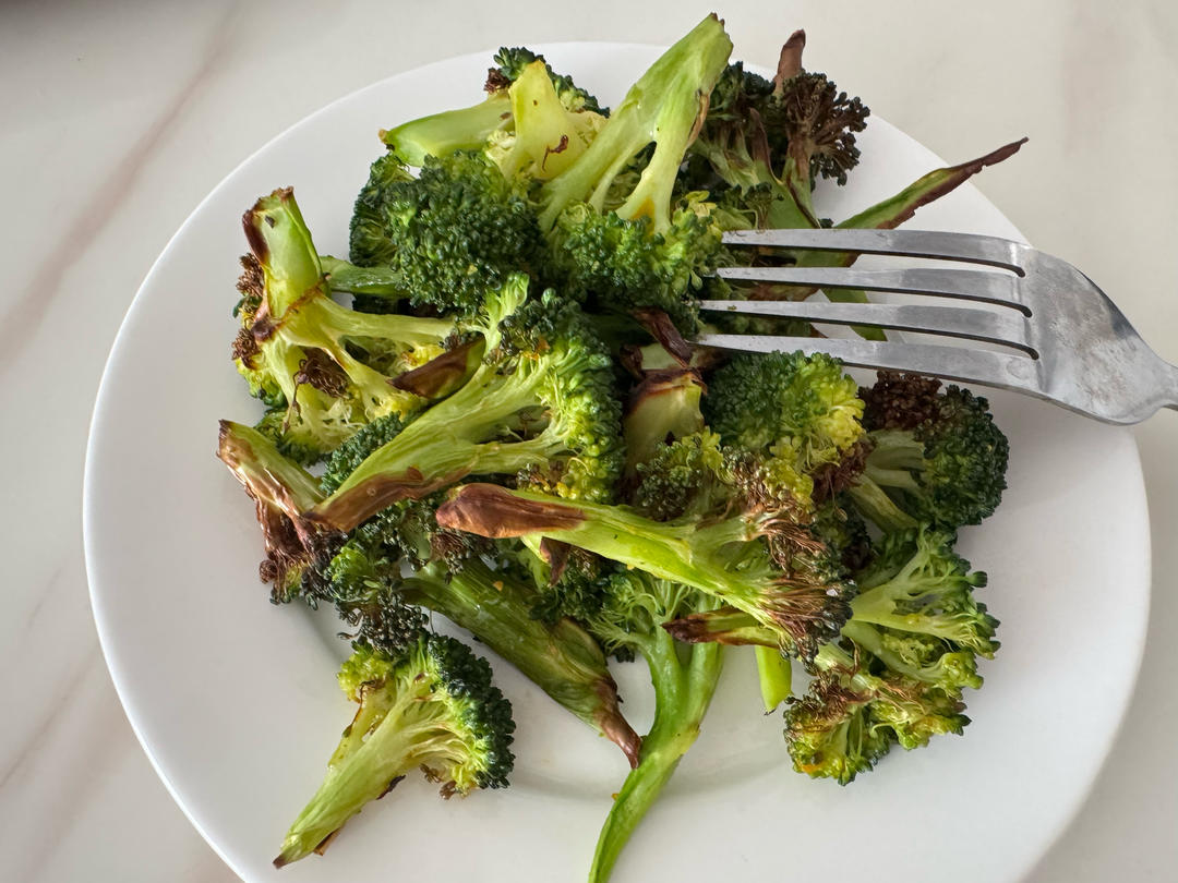 快手减脂餐：烤西兰花