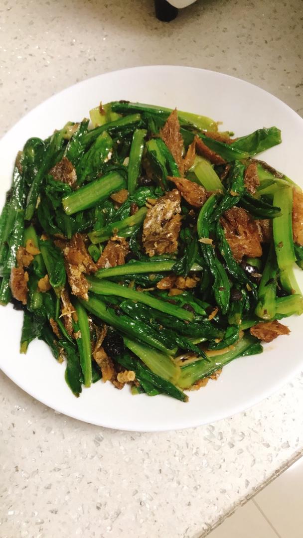 经典粤菜—米饭杀手|豆豉鲮鱼油麦菜