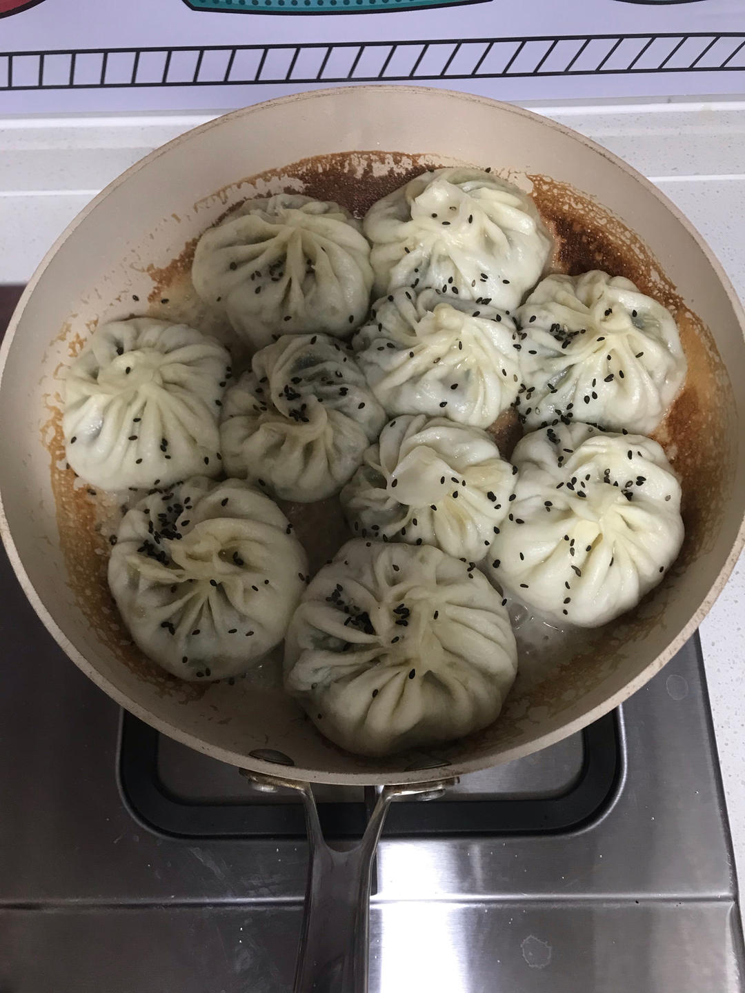 快手水煎包(附快速发面方法)