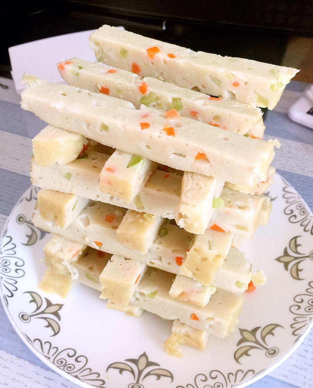 豆腐蔬菜条  宝宝健康食谱