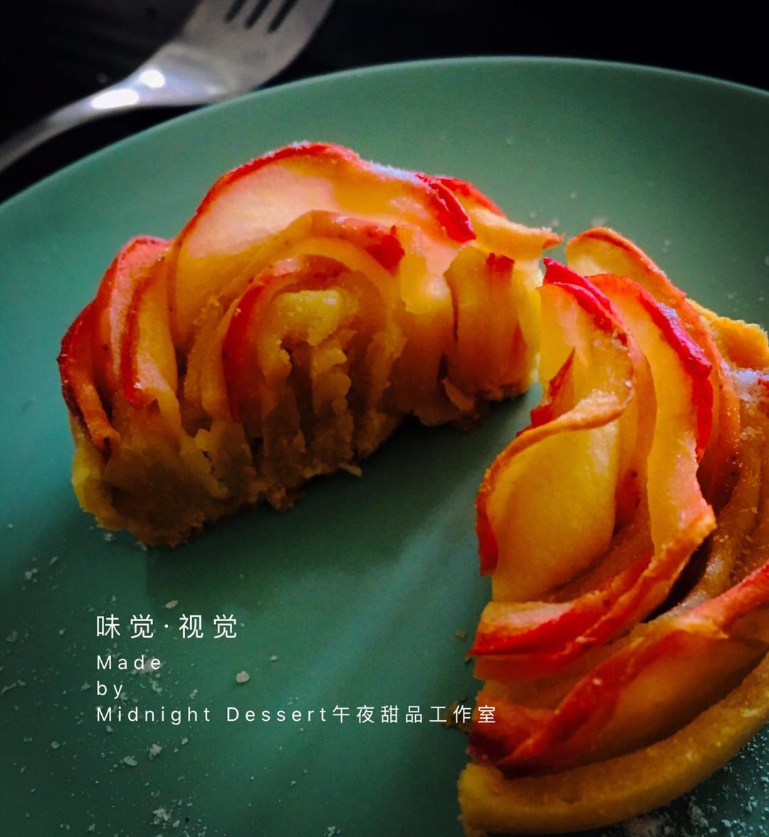 玫瑰花样苹果塔·零基础版