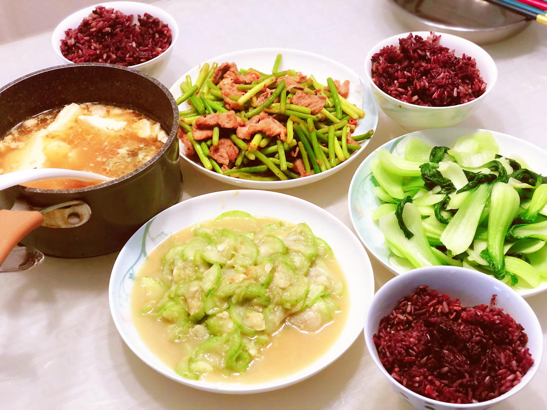 家里的午餐味道