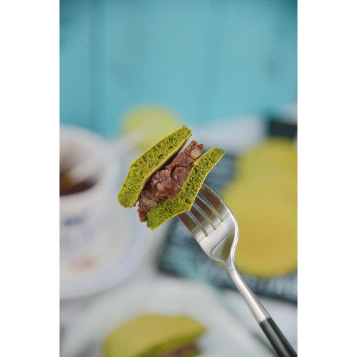 茬早餐8—抹茶松饼（无油）