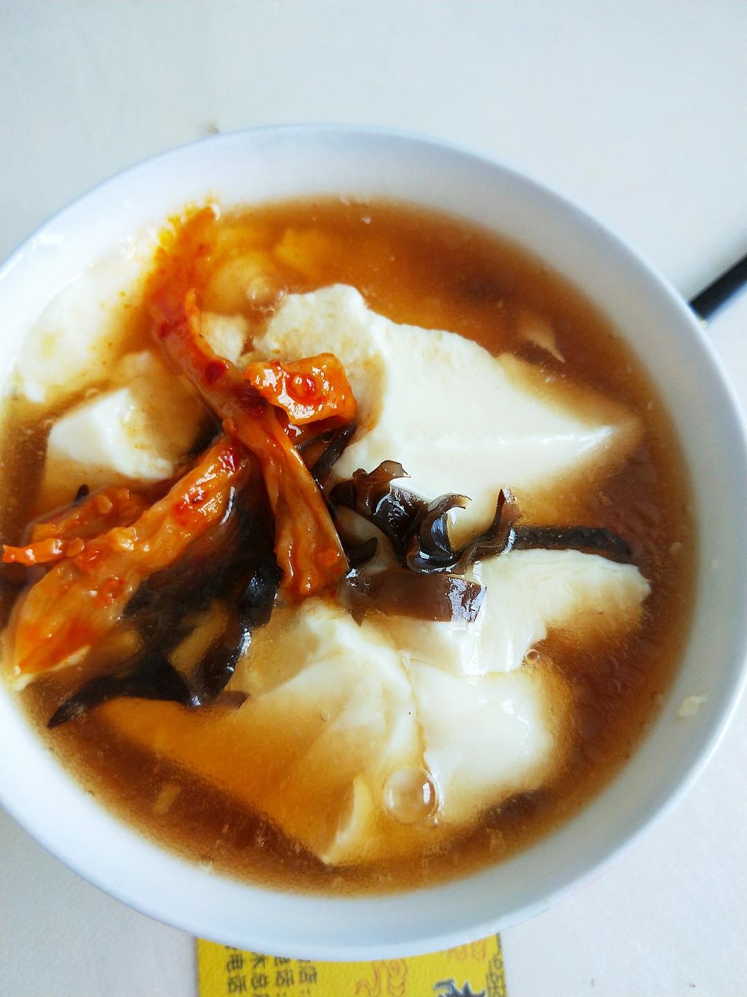 鲜香卤汁豆腐脑